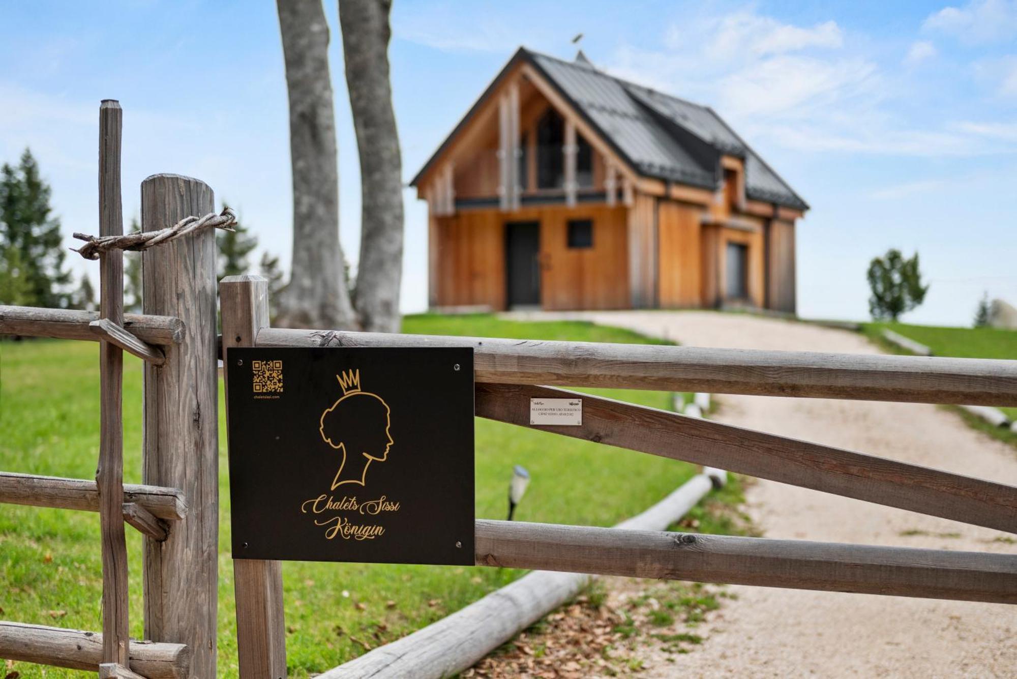 New Opening "Sissi Chalets" - Unique Luxury Hideaway With Mountain View & Sauna Mendola ภายนอก รูปภาพ