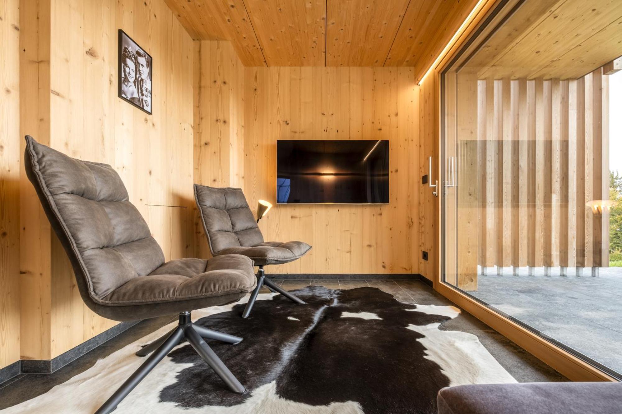New Opening "Sissi Chalets" - Unique Luxury Hideaway With Mountain View & Sauna Mendola ภายนอก รูปภาพ