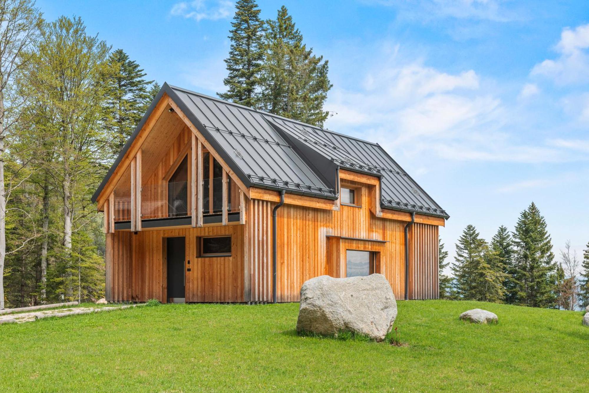 New Opening "Sissi Chalets" - Unique Luxury Hideaway With Mountain View & Sauna Mendola ภายนอก รูปภาพ
