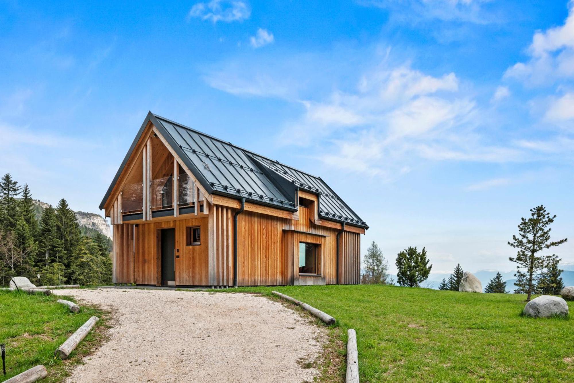 New Opening "Sissi Chalets" - Unique Luxury Hideaway With Mountain View & Sauna Mendola ภายนอก รูปภาพ