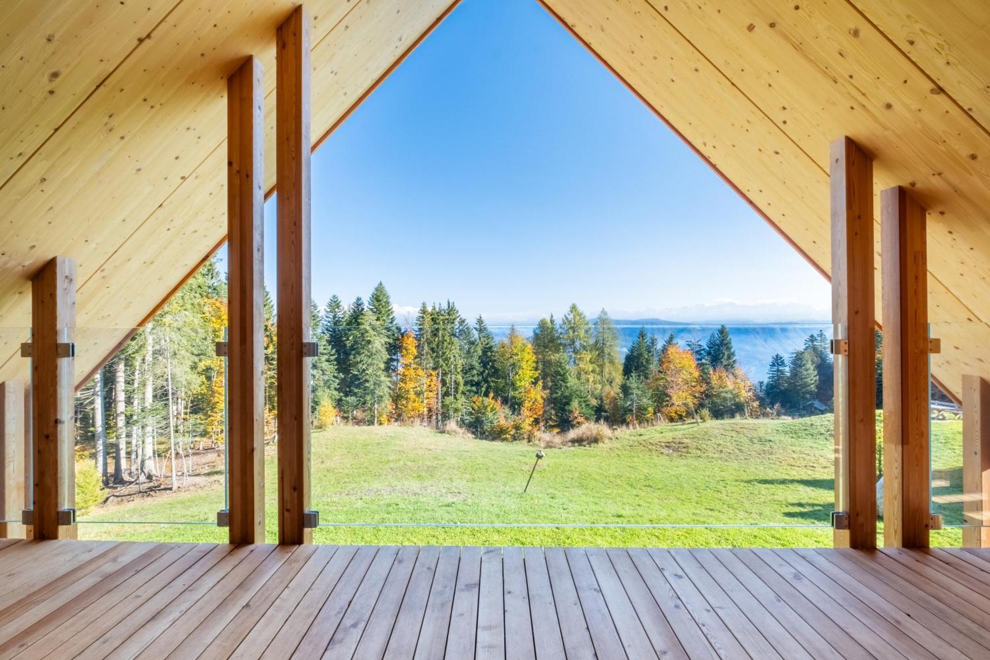 New Opening "Sissi Chalets" - Unique Luxury Hideaway With Mountain View & Sauna Mendola ภายนอก รูปภาพ