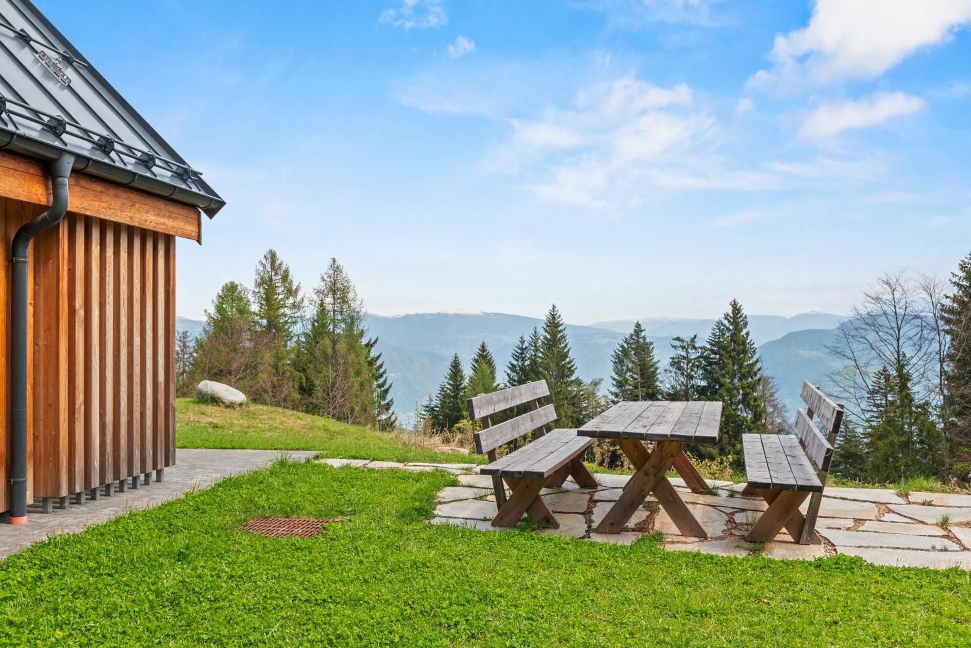 New Opening "Sissi Chalets" - Unique Luxury Hideaway With Mountain View & Sauna Mendola ภายนอก รูปภาพ